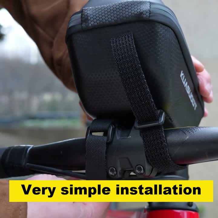 Fahrrad Handyhalterung Tasche - Wasserdichte Lenkertasche Produktbild-Vorschau 6