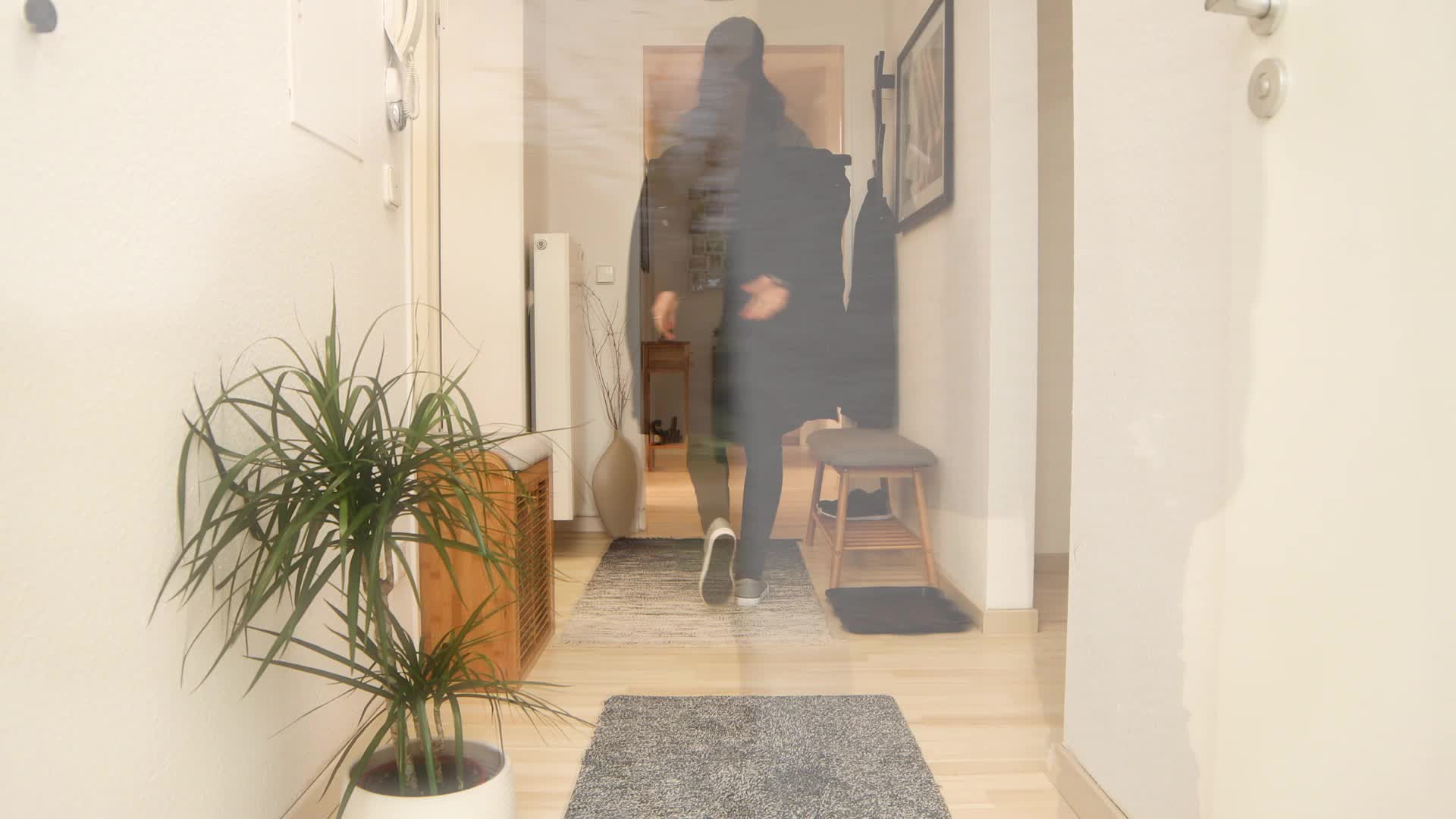 Relaxdays Schuhbank Bambus für 2 Personen, Polsterbank mit Produktbild-Vorschau 7