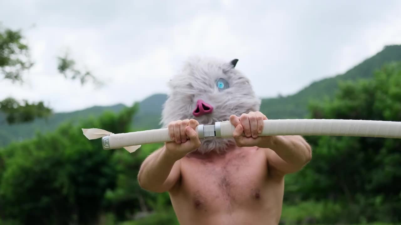Bambus Anime Katana Cosplay Schwert, Katana Inspiriert Produktbild-Vorschau 7