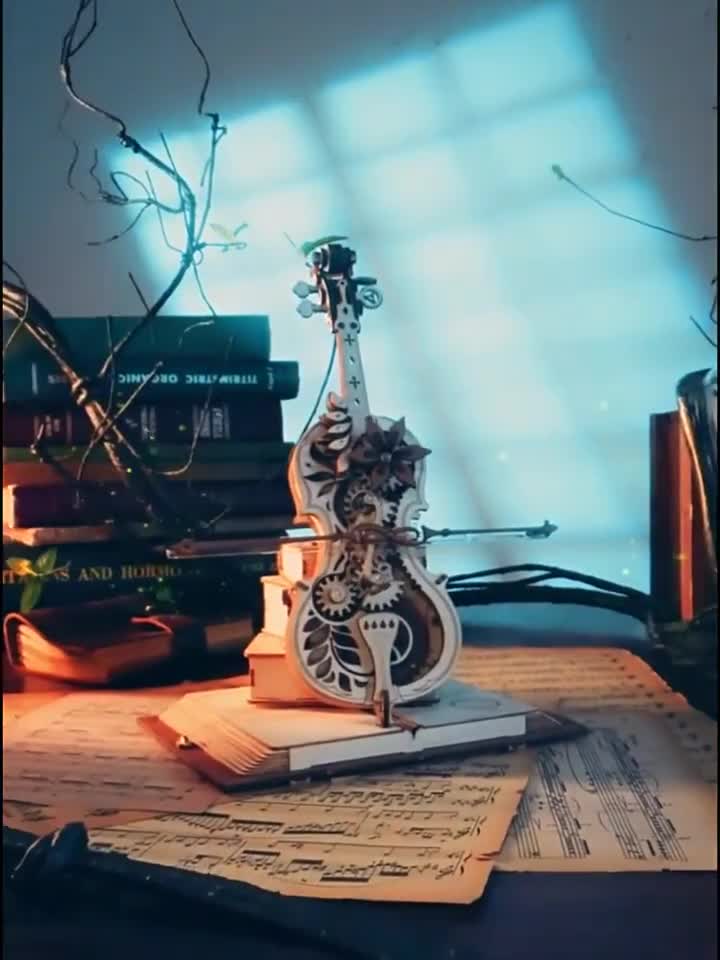 Magic Cello mit Musik 3D Puzzle Produktbild-Vorschau 7