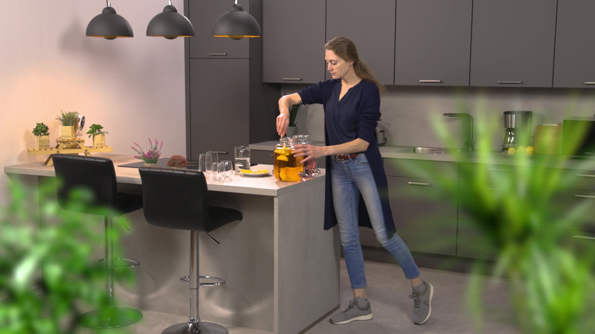 Relaxdays Getränkespender im 2er Set, Limobehälter 4L, Produktbild-Vorschau 7