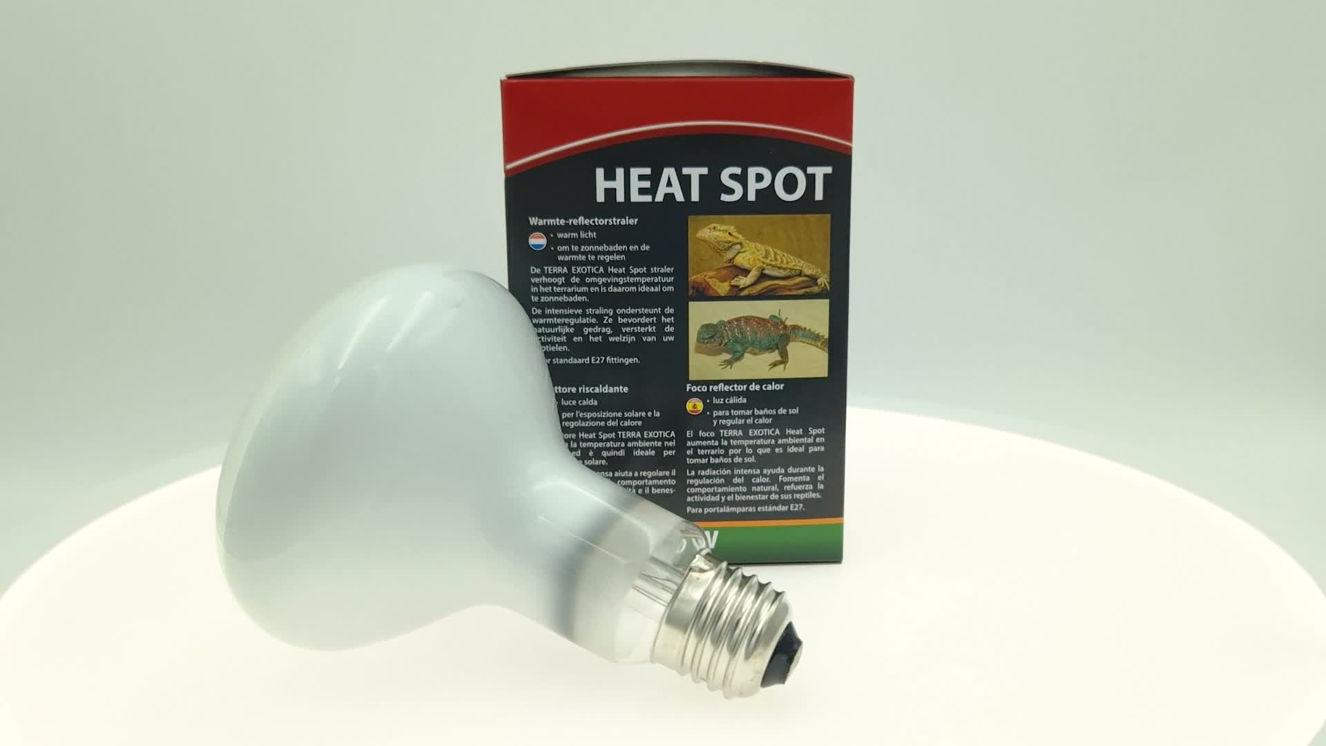 Heat Spot 150W Terrarium Wärmelampe E27 – Reptilien Produktbild-Vorschau 7
