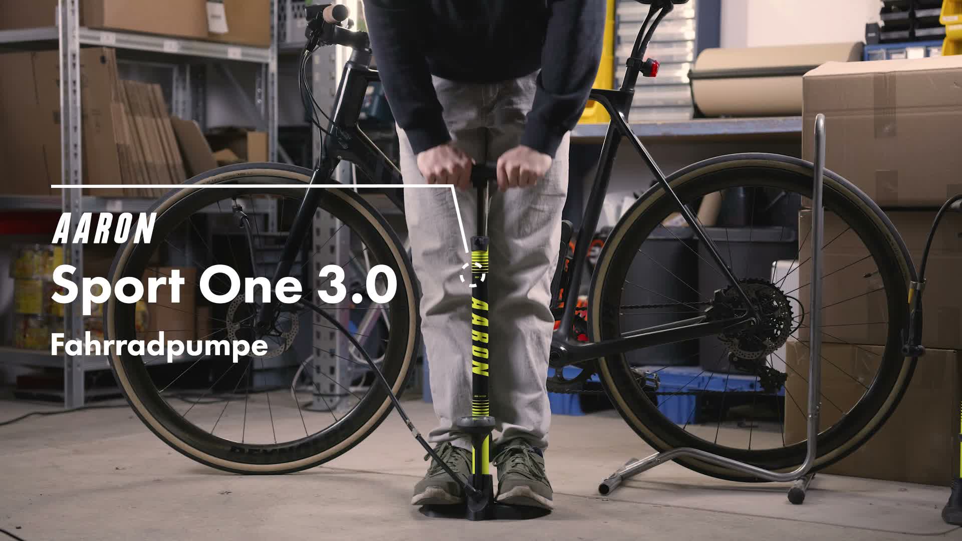 Sport One 3.0 Fahrradpumpe Standpumpe für alle Ventile 11 Produktbild-Vorschau 7