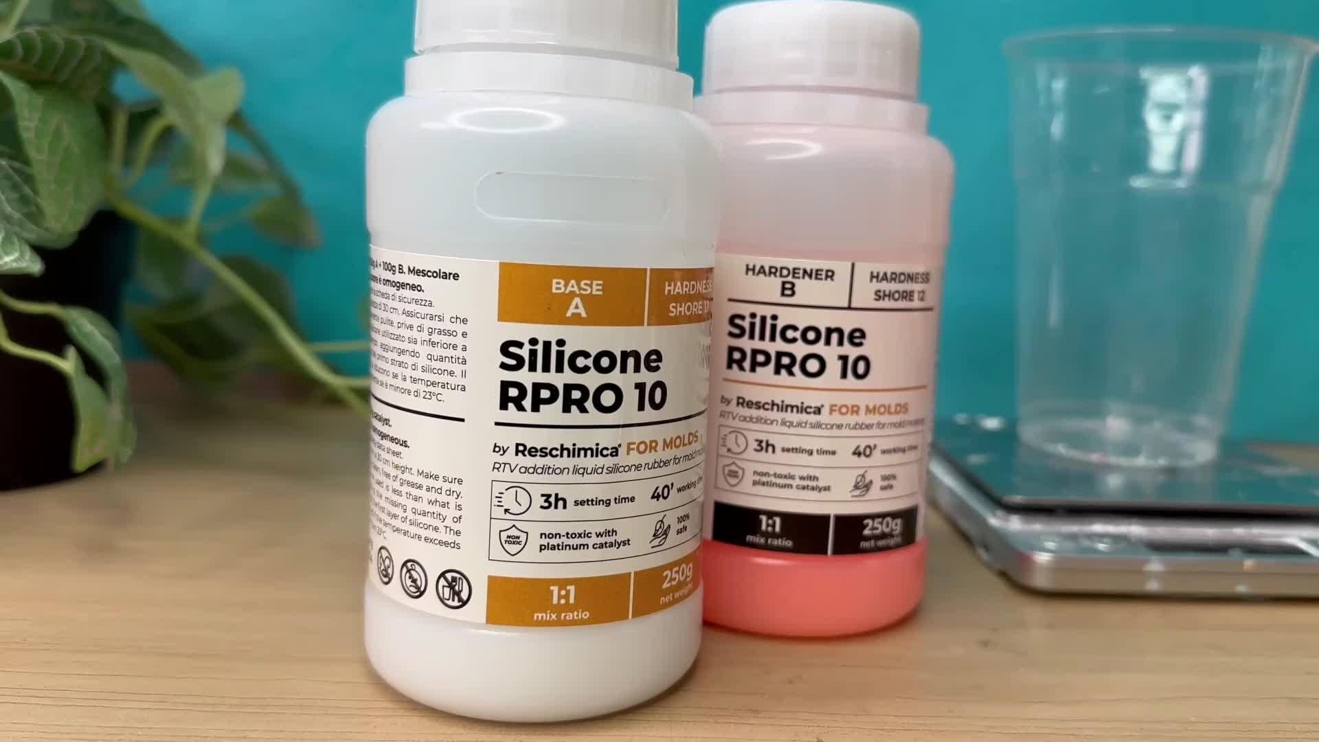 R PRO 10 mäkký odtlačovací silikón 1:1, ideálny pre DIY Náhľad obrázku produktu 7