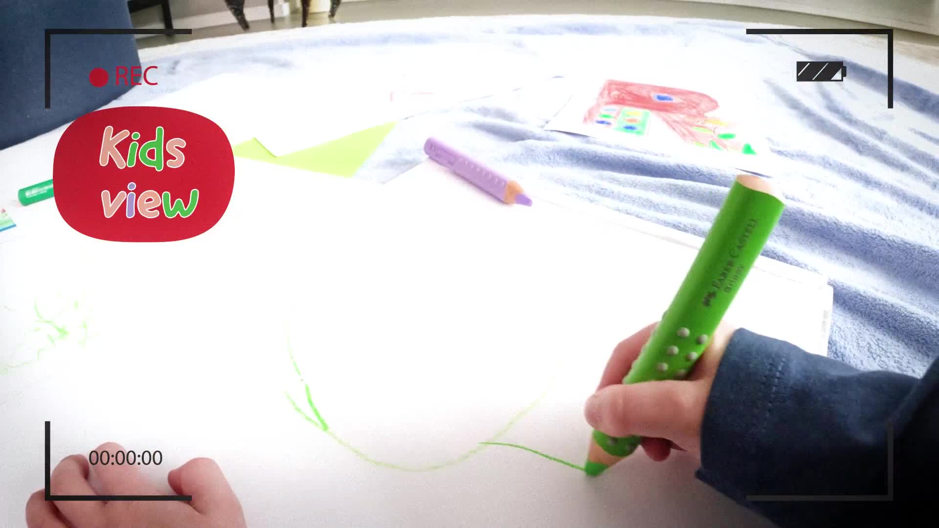 Faber-Castell Buntstift Grippy Lila ein Stück Produktbild-Vorschau 6