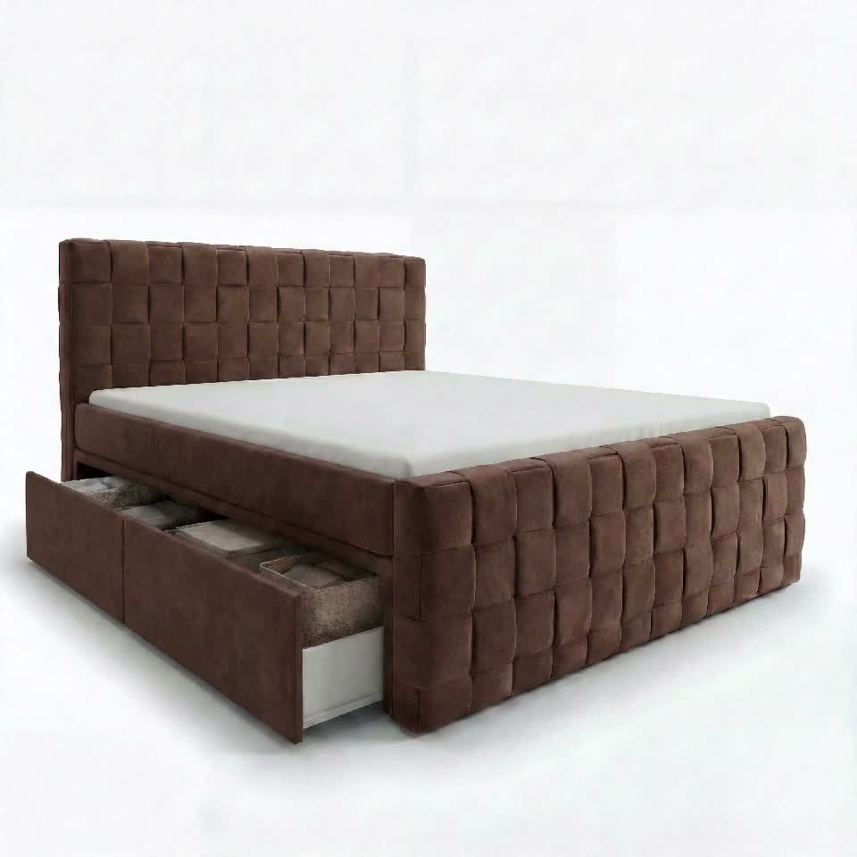 ELVORA DESIGNE Boxspringbett 180x200 cm BOLD mit Produktbild-Vorschau 7