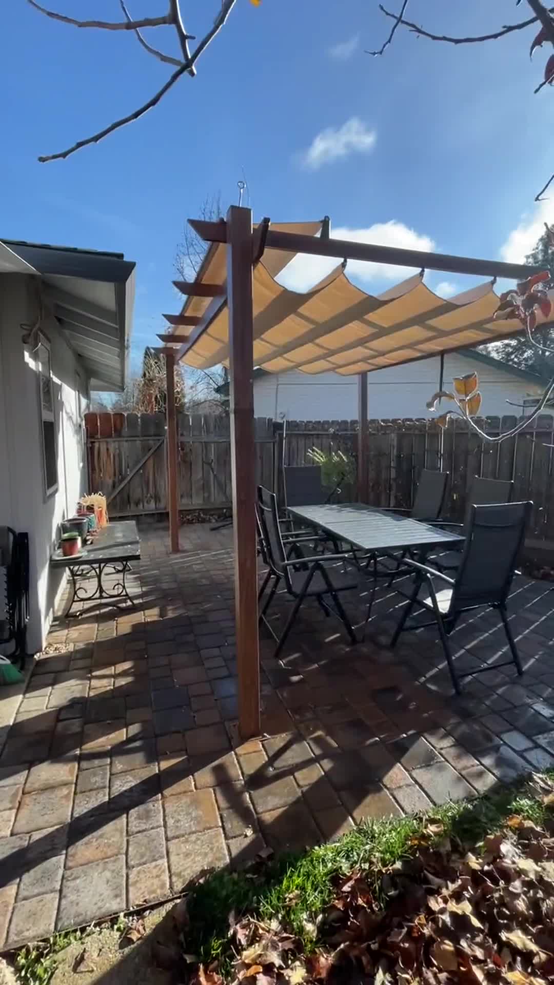 PURPLE LEAF Pergola 3 x 4 m Holzoptik Terrassenüberdachung Produktbild-Vorschau 7