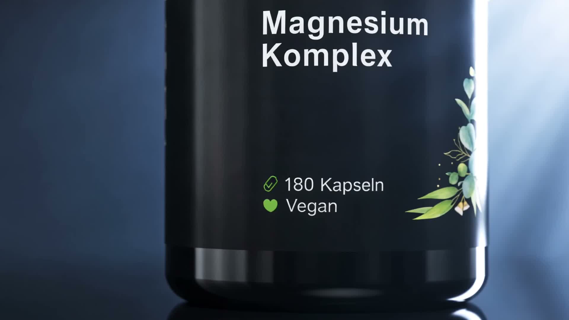 Vita Elements Magnesium Komplex 180 Kapseln – 5 Formen, Produktbild-Vorschau 7