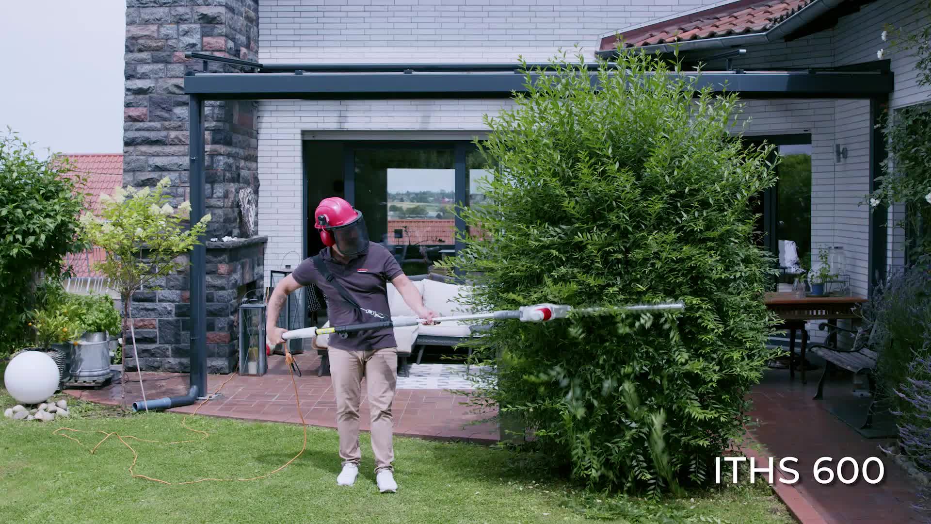 IKRA Elektro Teleskop Heckenschere ITHS 600 mit Produktbild-Vorschau 7