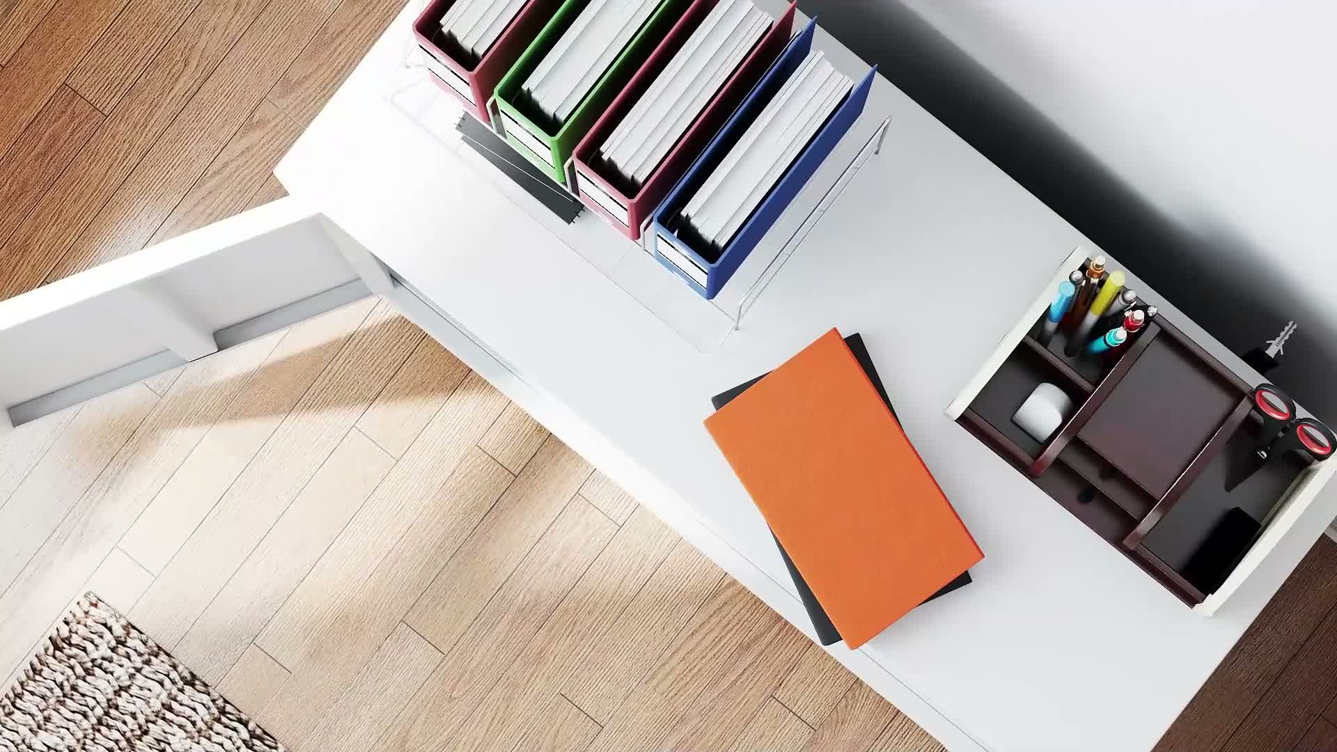 HOMCOM Aktenschrank Büroschrank Abschließbar Produktbild-Vorschau 7