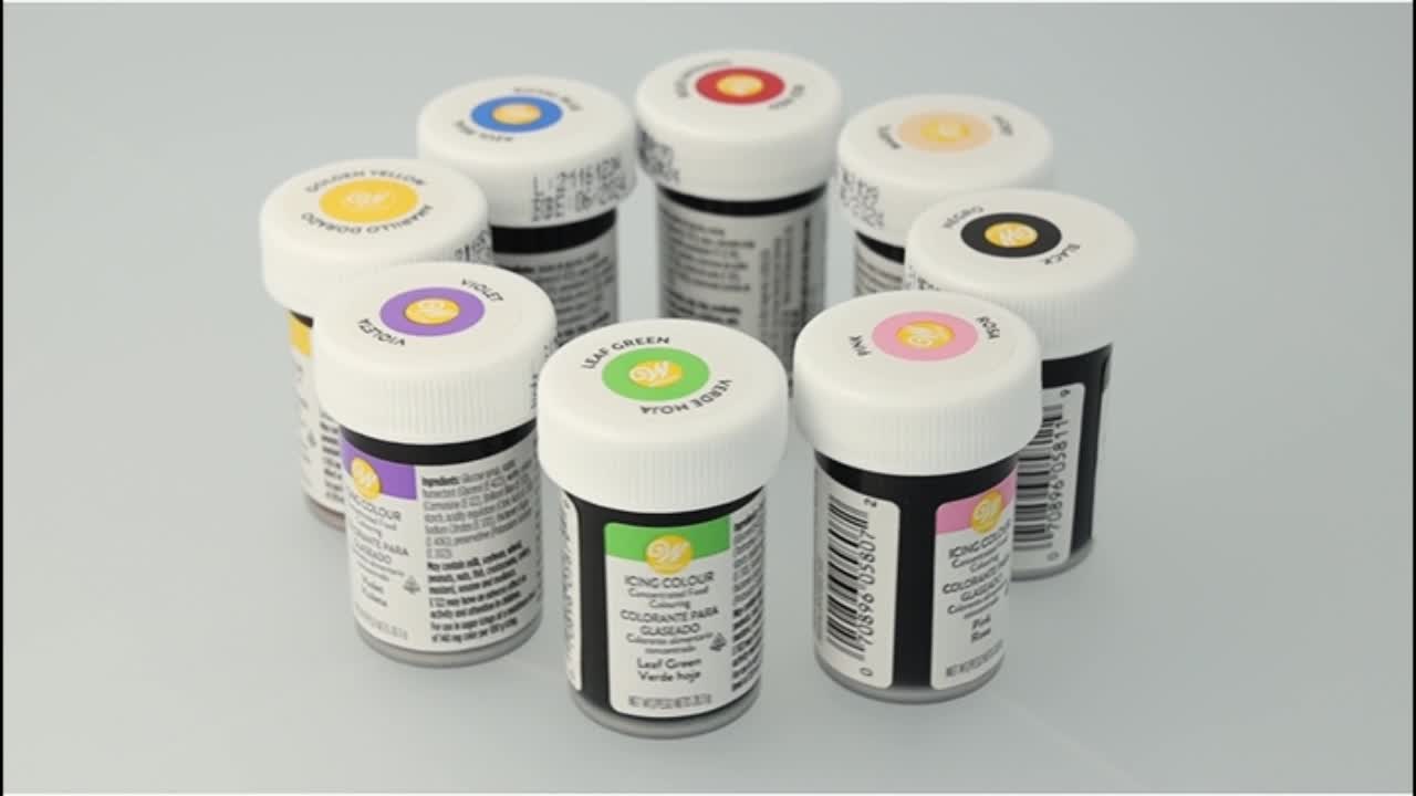 Wilton Lebensmittelfarben/Glasurfarben Spar-Set 8 x 28 g Produktbild-Vorschau 7
