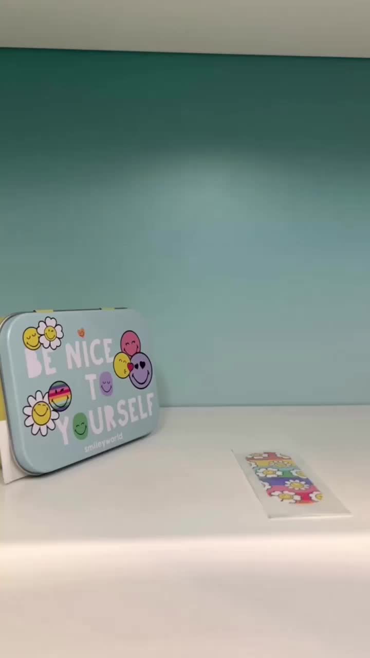 Smiley Kinderpflaster Lizensiertes Produkt - Metall-Box - Produktbild-Vorschau 7