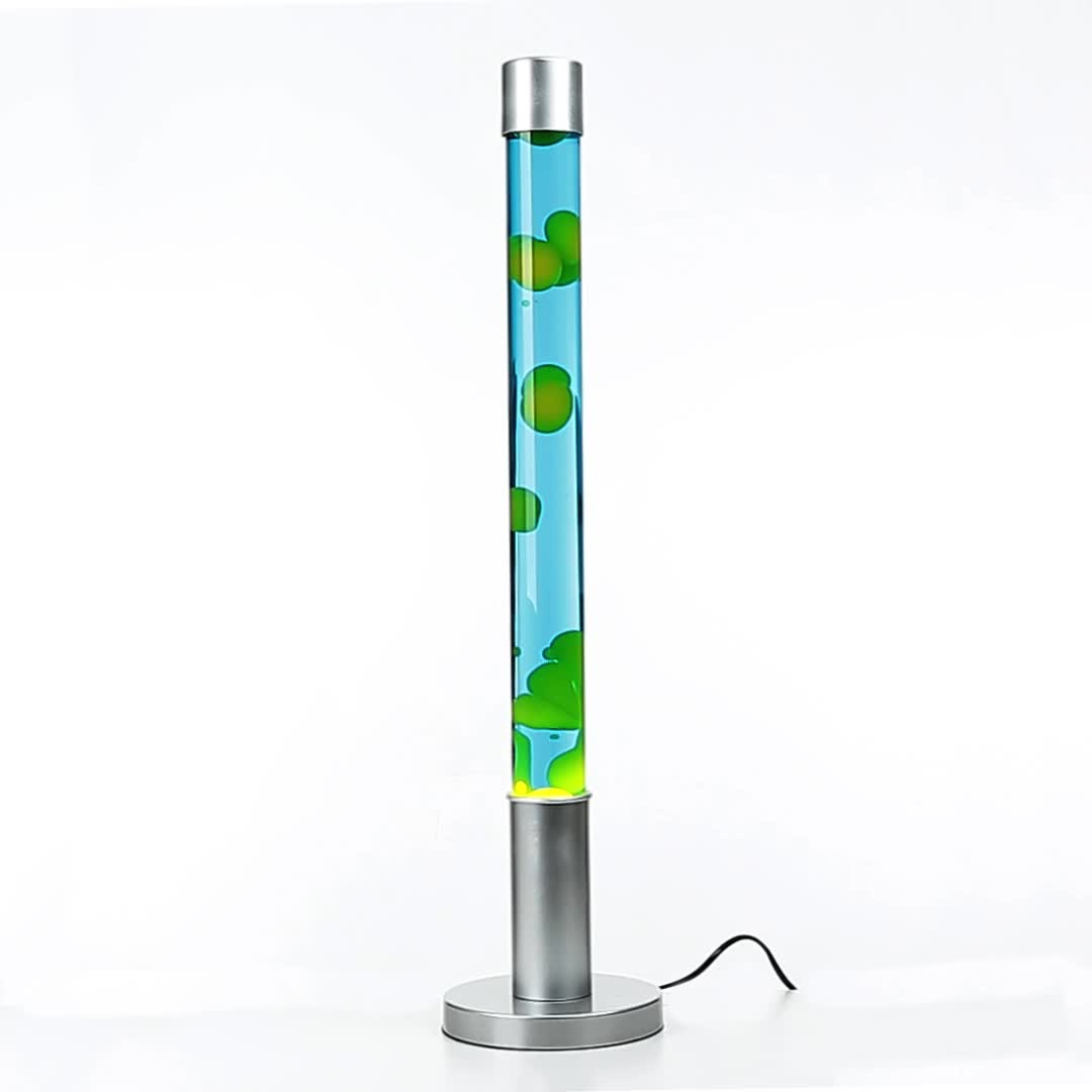 XXL Lavalampe Blau Grün 76 cm hoch G9 Bodenleuchte Produktbild-Vorschau 7
