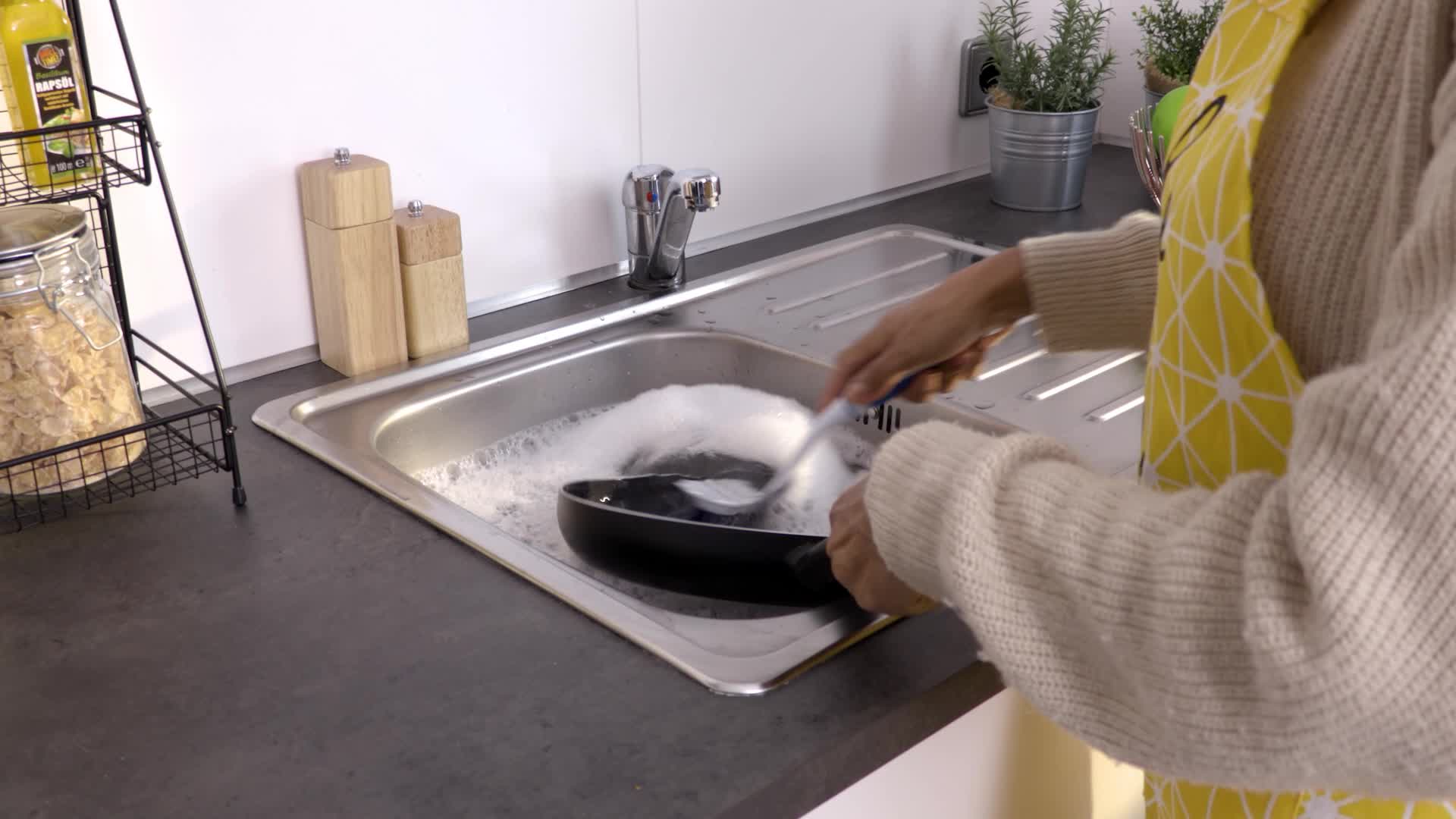 Relaxdays Spülbürste 6er Set, mittelharte Borsten, Griff Produktbild-Vorschau 7