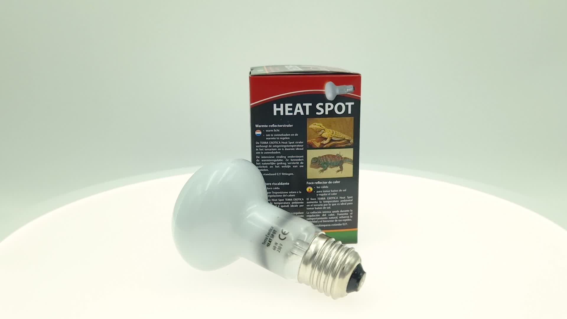 Heat Spot - 60 Watt Wärme-Reflektorstrahler Produktbild-Vorschau 7