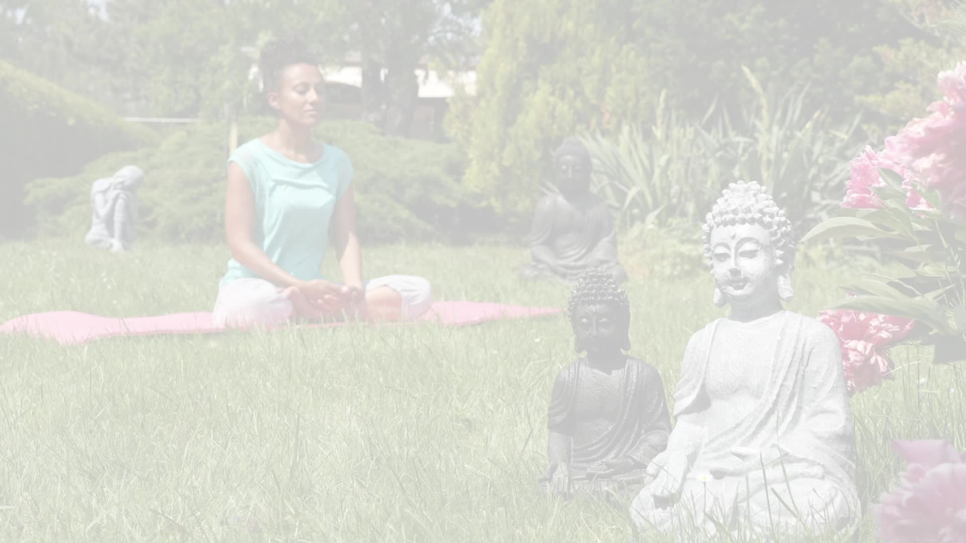 Relaxdays Buddha Figur sitzend 18cm, Dekofigur für Produktbild-Vorschau 7