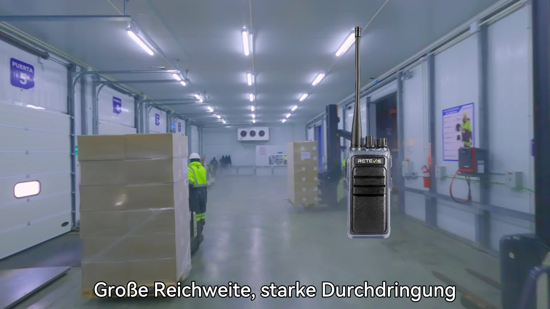 Retevis C64 Funkgeräte set, Professionelles Walkie Talkie Produktbild-Vorschau 7
