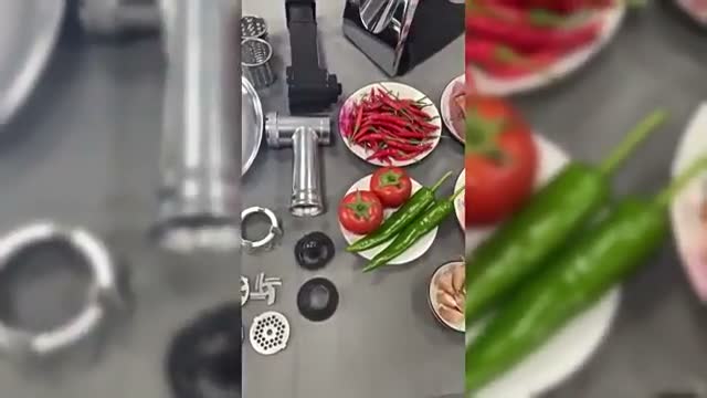 2800W Edelstahl Elektrischer Fleischmüller - Produktbild-Vorschau 6