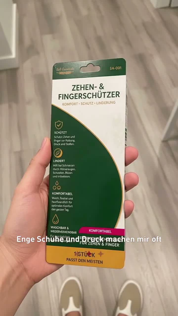 Zehen- & Fingerhülle – Anti-Reibung Zehenschützer gegen Produktbild-Vorschau 7