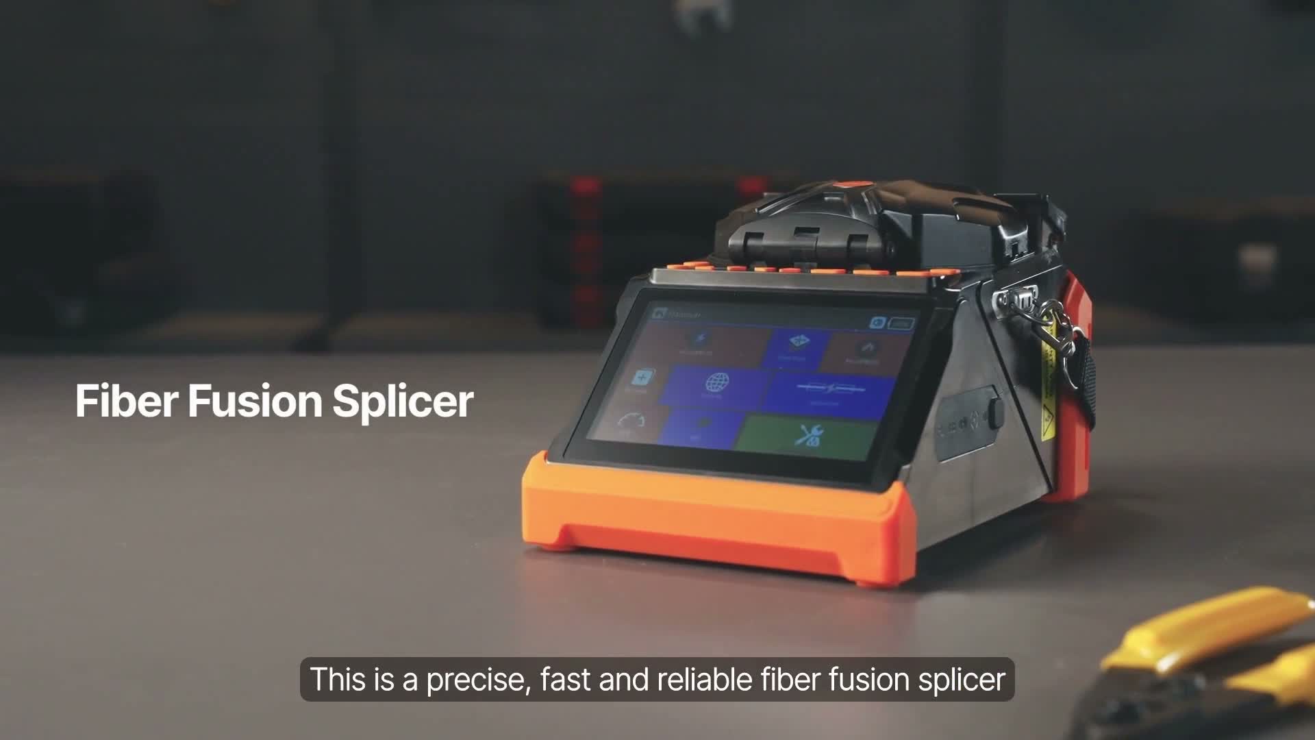 SucceBuy Faser-Fusionsspleißgerät mit 6 Motoren und 5" Produktbild-Vorschau 7