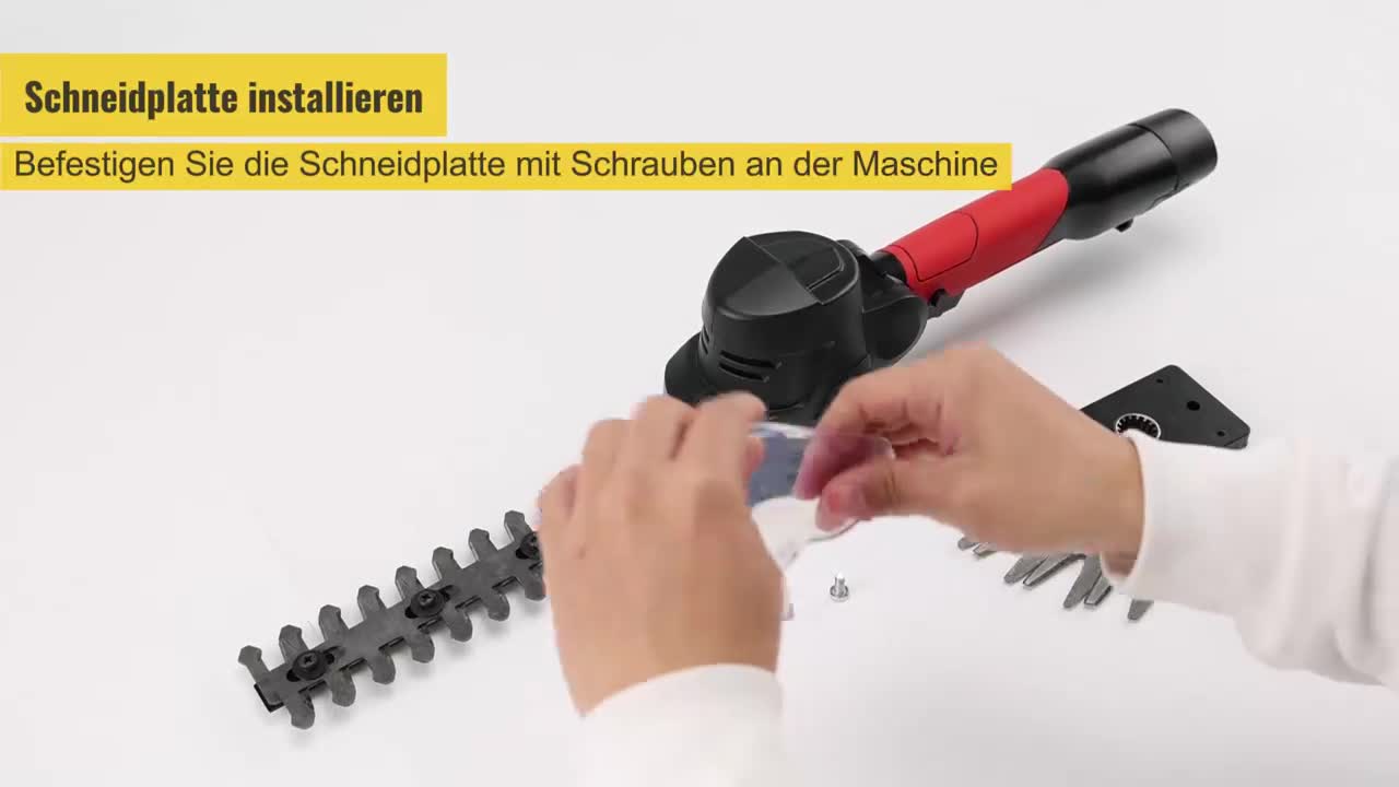 Akku Heckenschere, Kabellose Grasschere, 12V Produktbild-Vorschau 7
