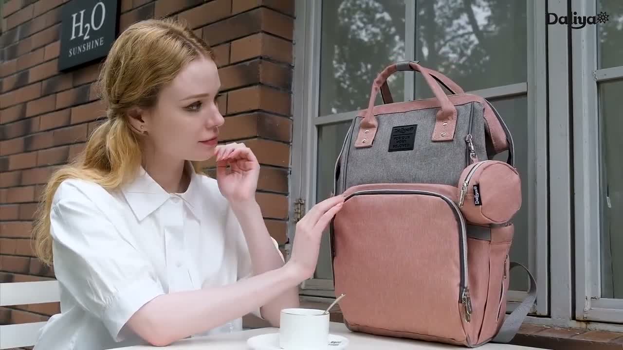 Daliya® PAKMI Wickelrucksack mit Zubehör – inkl. Produktbild-Vorschau 6