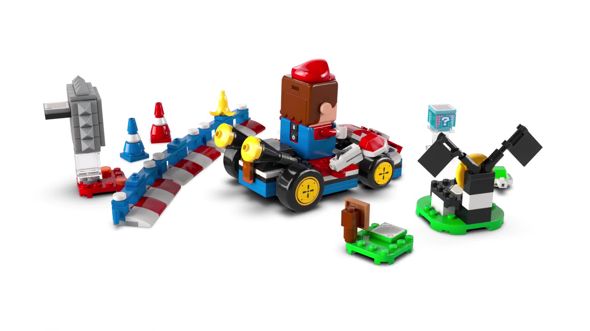 LEGO Mario Kart - Interaktiver Mario & Standard-Kart - Produktbild-Vorschau 7