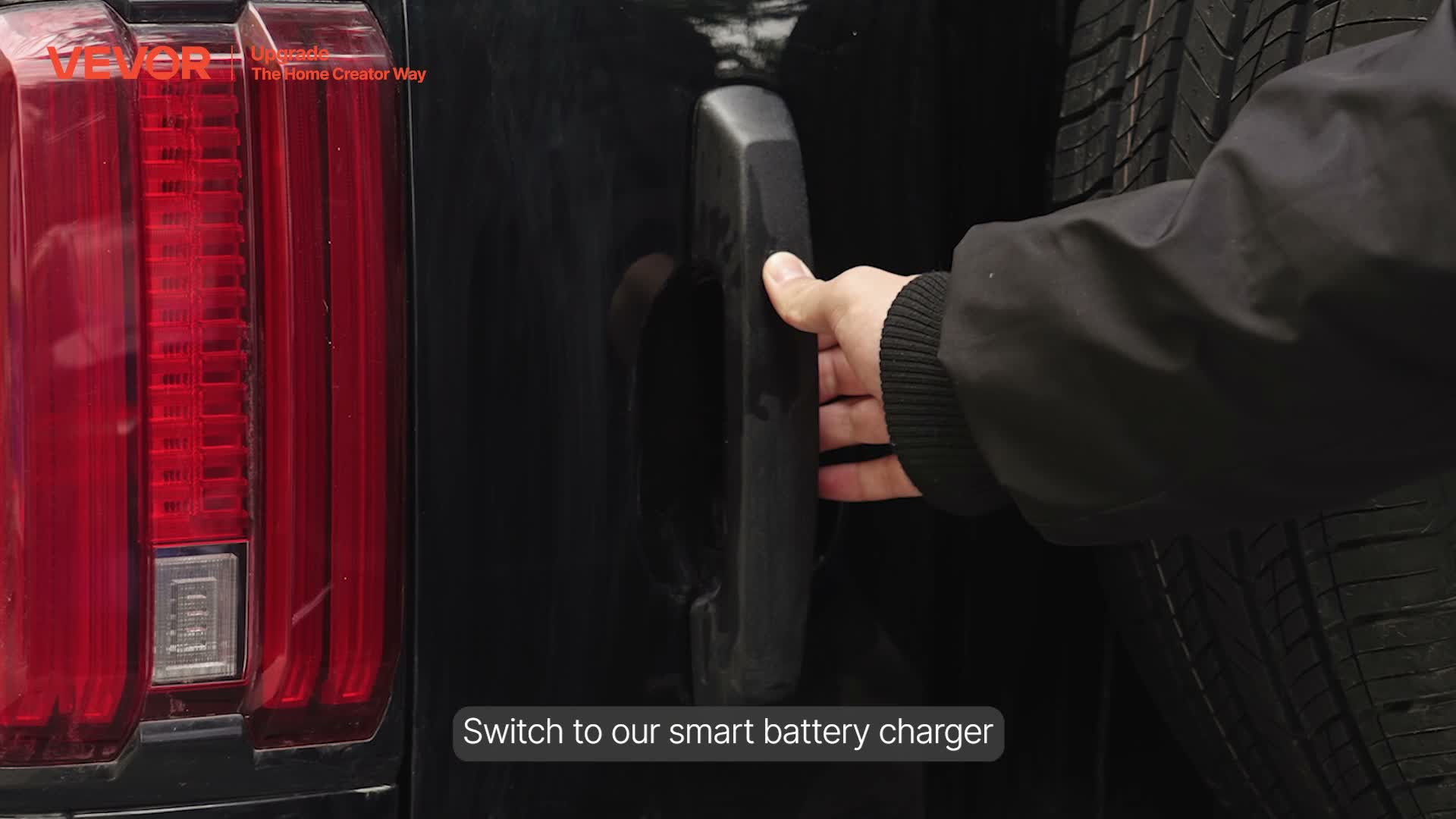 VEVOR Autobatterieladegerät 25A Batterieladegerät Produktbild-Vorschau 7