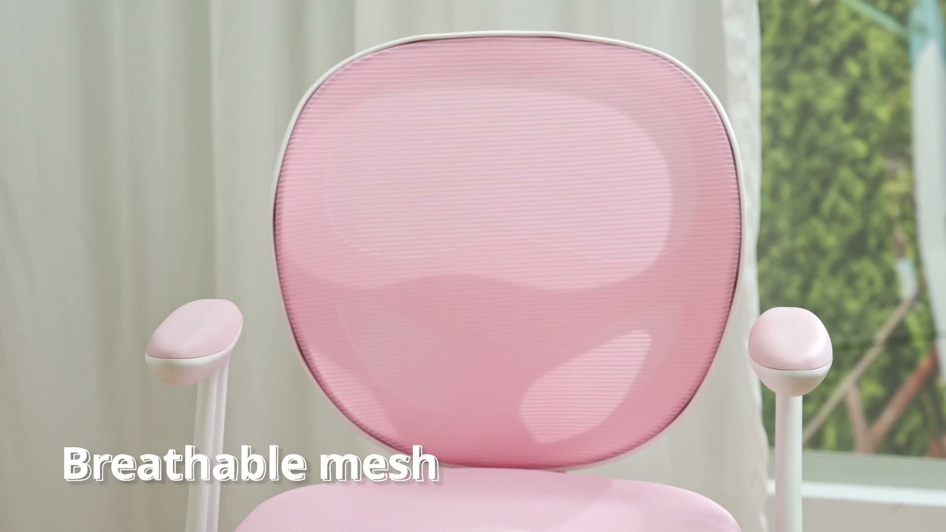 HOFFREE Kinder Schreibtischstuhl Ergonomischer Drehstuhl Produktbild-Vorschau 7