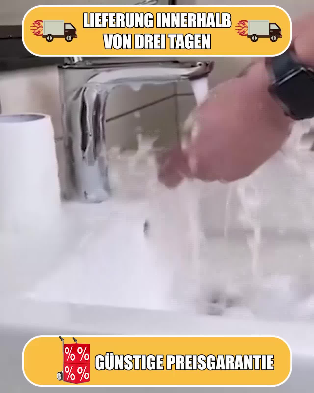 5 Stück Wasserhahn Aufsatz - 1080° Drehbar, Spritzfilter, Produktbild-Vorschau 7