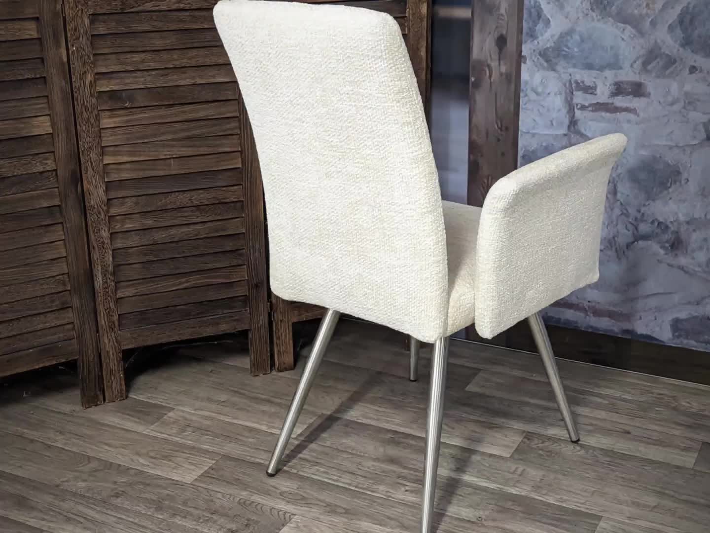 Esszimmer-Set HWC-G55, 2er-Set Stuhl mit Armlehne+Sitzbank Produktbild-Vorschau 7