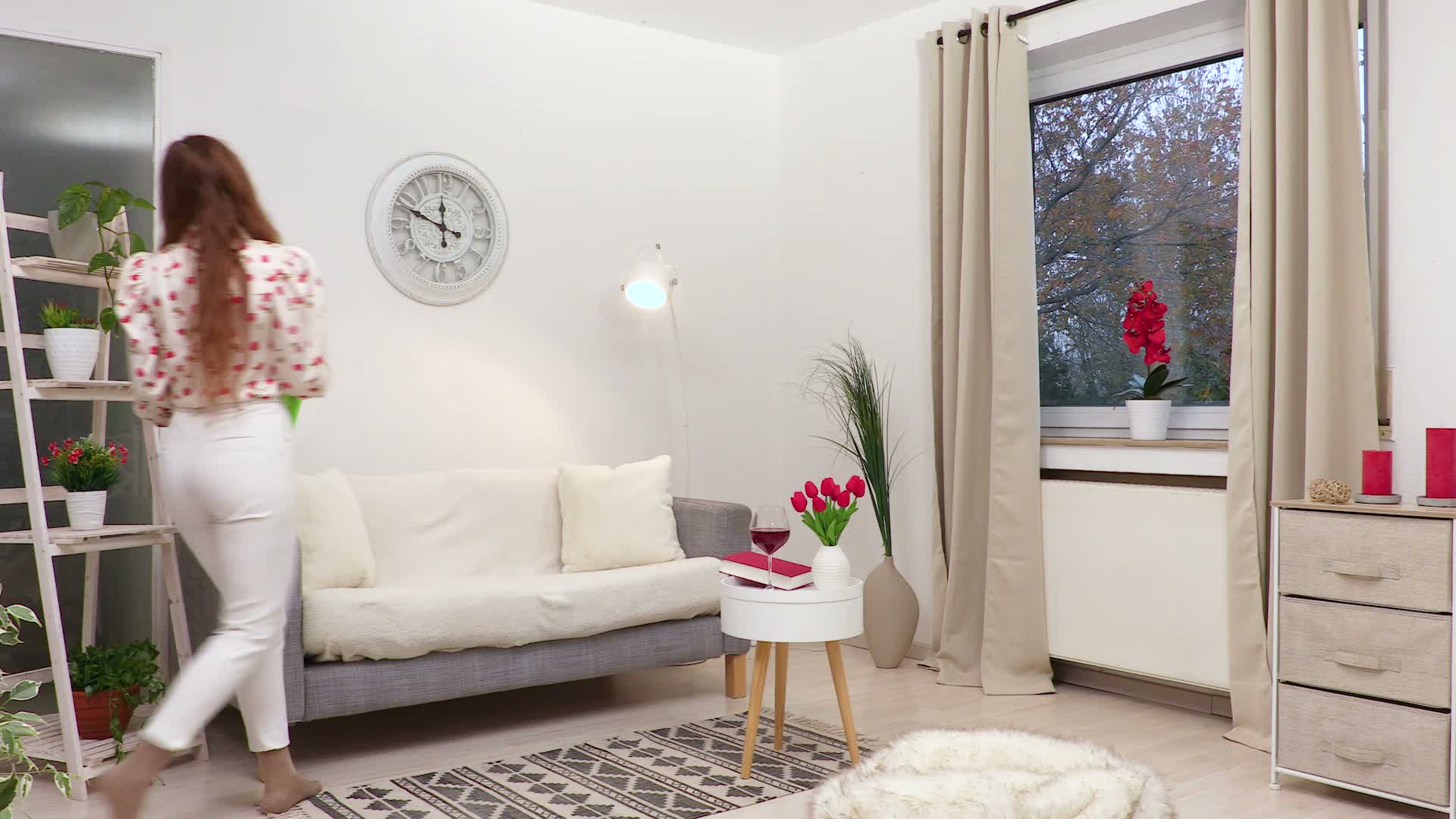 Relaxdays Blumentreppe, für innen & Balkon, Shabby-Chic Produktbild-Vorschau 7