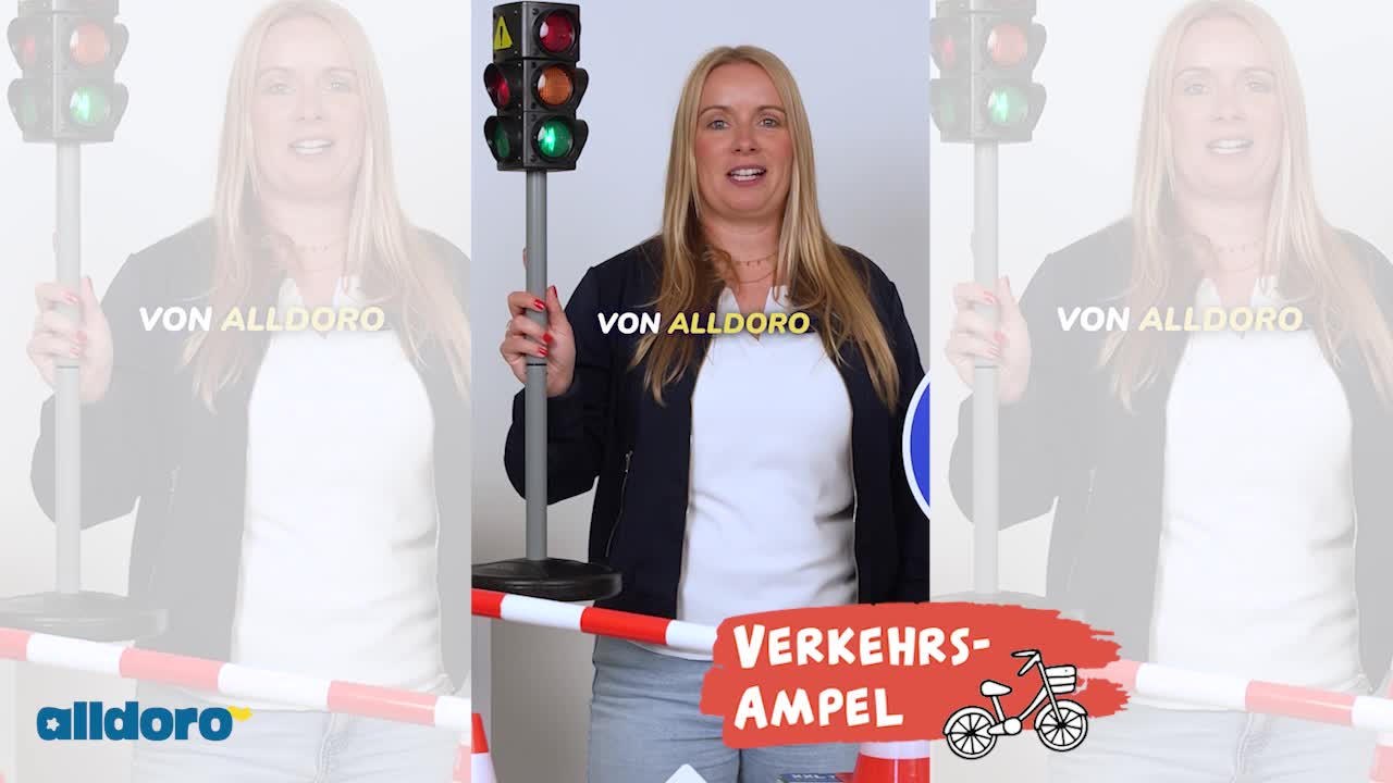 Kinder-Verkehrsampel mit Licht & Sound – 80 cm Lernampel Produktbild-Vorschau 7