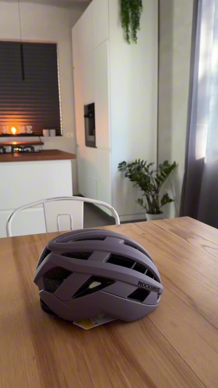 ROCKBROS Fahrradhelm Integrierter Radhelm Unisex Produktbild-Vorschau 7