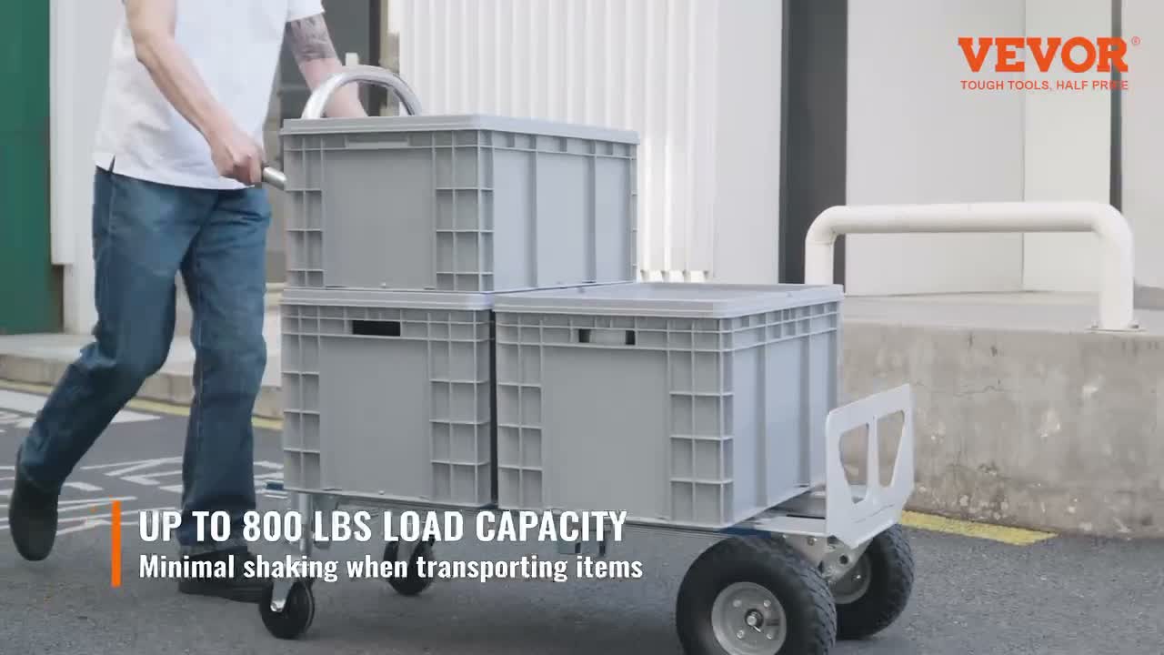 VEVOR Sackkarre Klappbar 125kg Transportkarre aus Produktbild-Vorschau 7