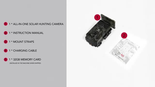 4K 48MP Wildkamera Solar Wildtierkamera mit Nachtsicht Produktbild-Vorschau 7