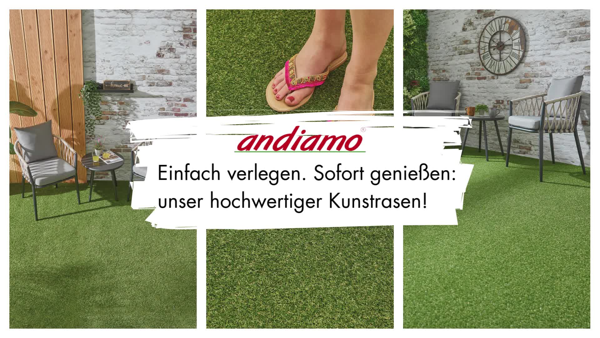 Kunstrasen Jever Grün 200 x 300 cm, 20 mm – für Balkon, Produktbild-Vorschau 7