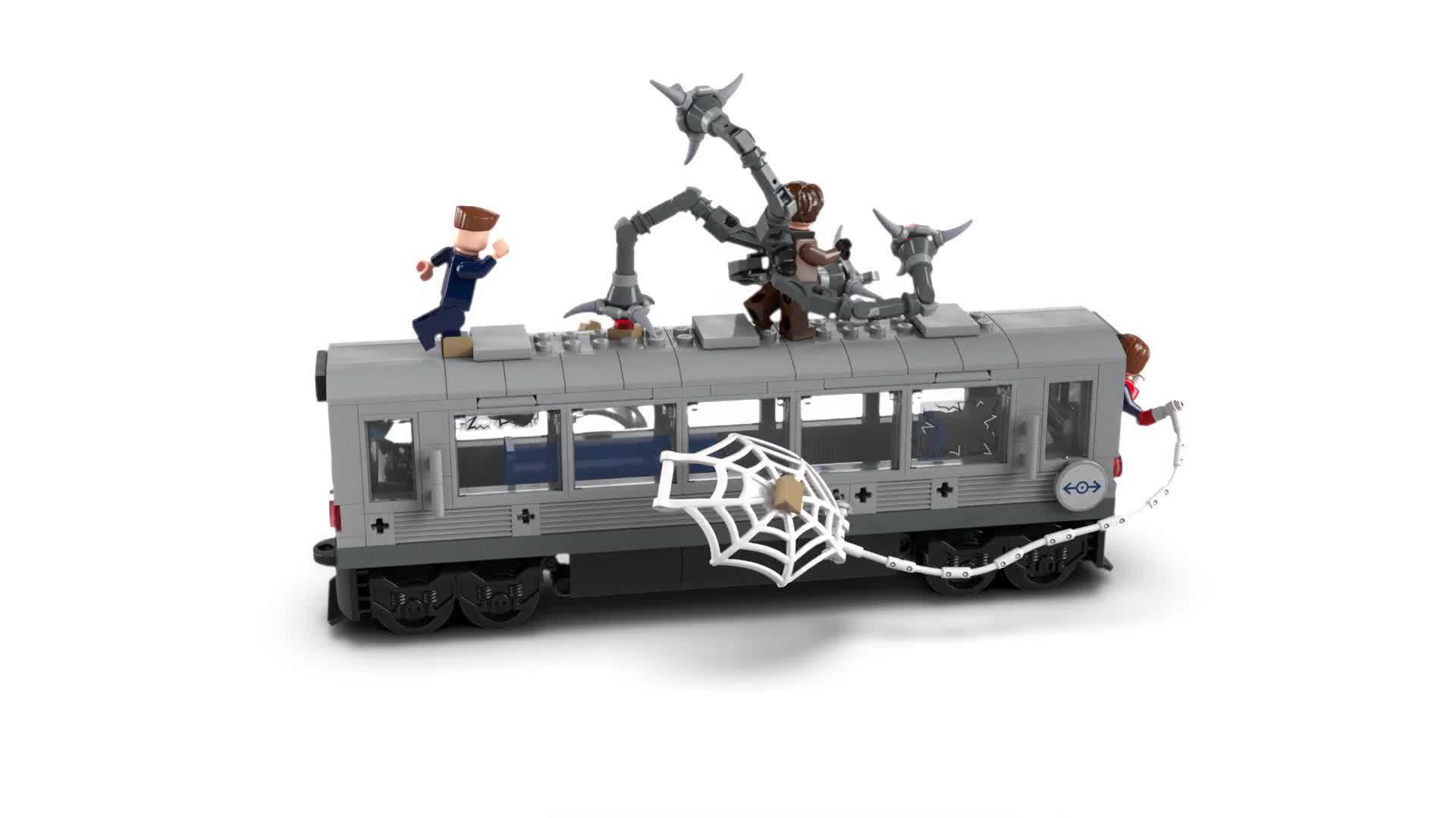 LEGO ǀ Marvel Spider-Man vs. Doc Ock: Showdown in der Produktbild-Vorschau 7