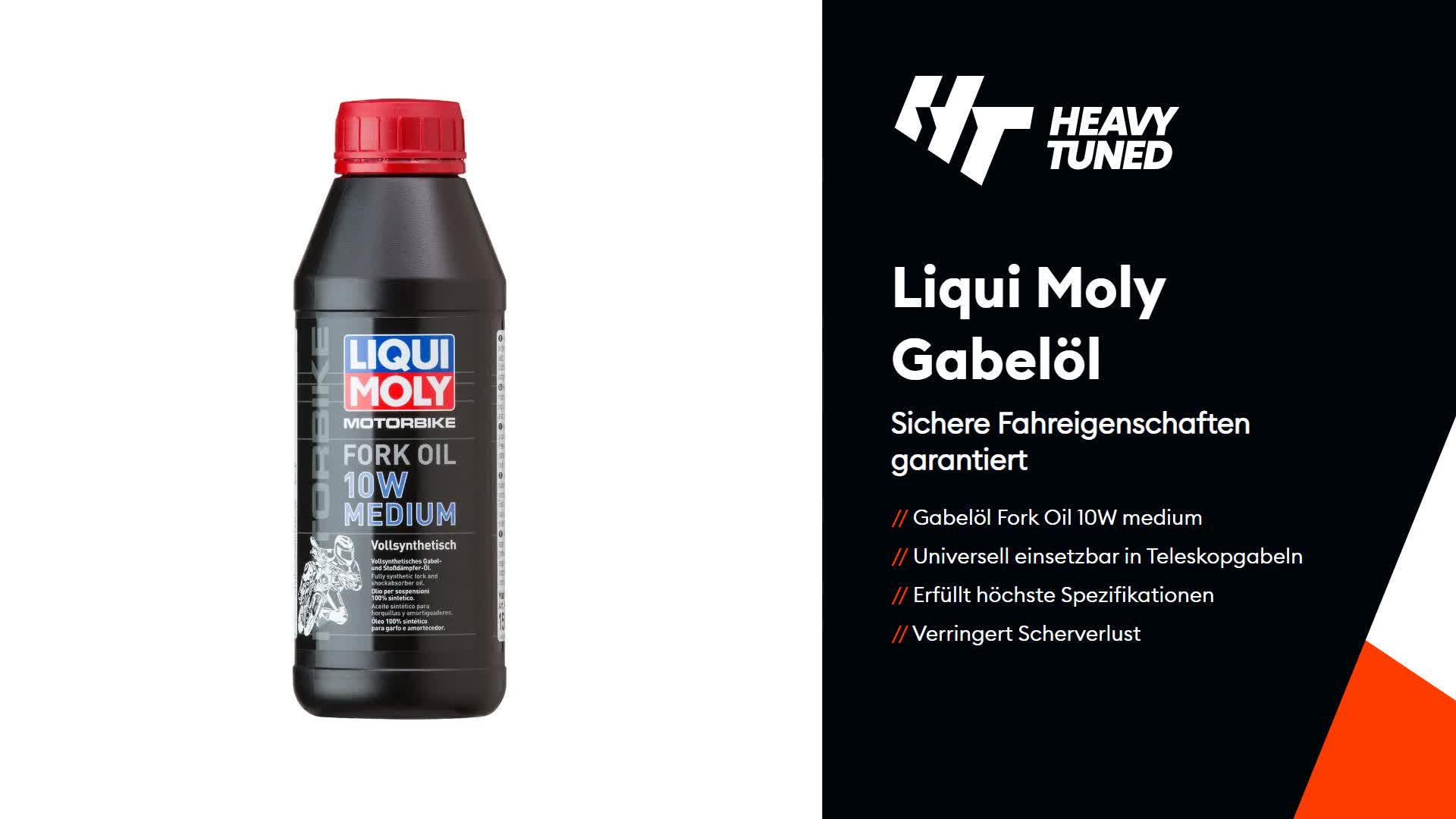 Liqui Moly Motorbike Fork Oil 10W medium 0,5 L Produktbild-Vorschau 3