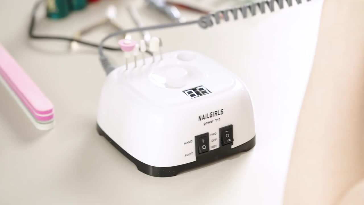 Nagelfräser Elektrisch, Elektrische Nagelfeile Set, 11 in 1 Produktbild-Vorschau 7