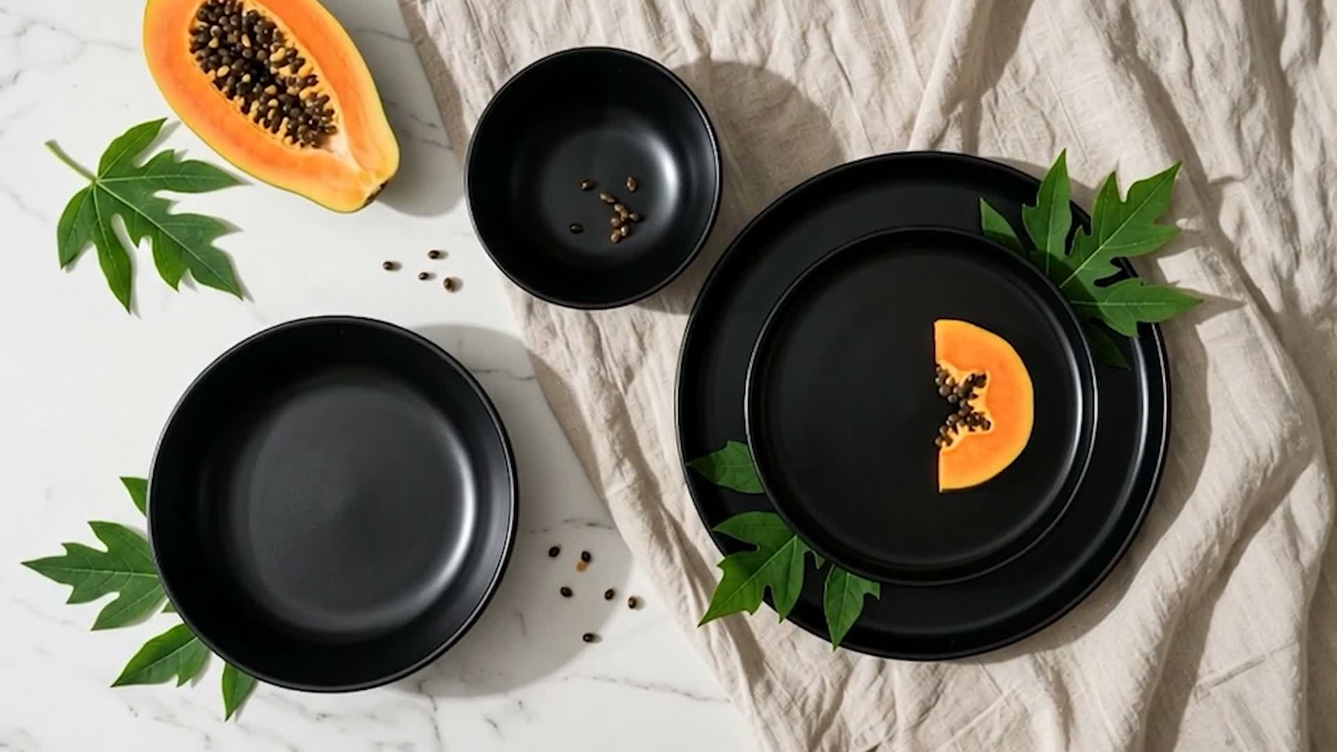 Konsimo Kombiservice VICTO Schale Dessertteller Produktbild-Vorschau 7