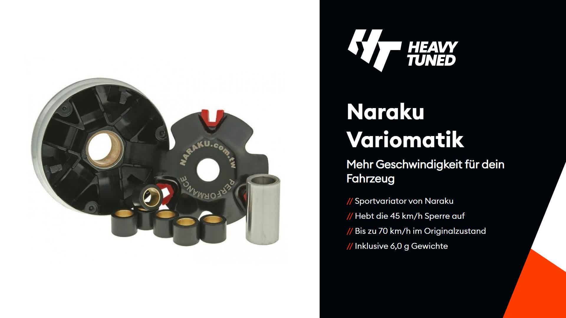 Naraku Variomatischer Sport China Scooter 4-Takt 4-Takt Produktbild-Vorschau 5