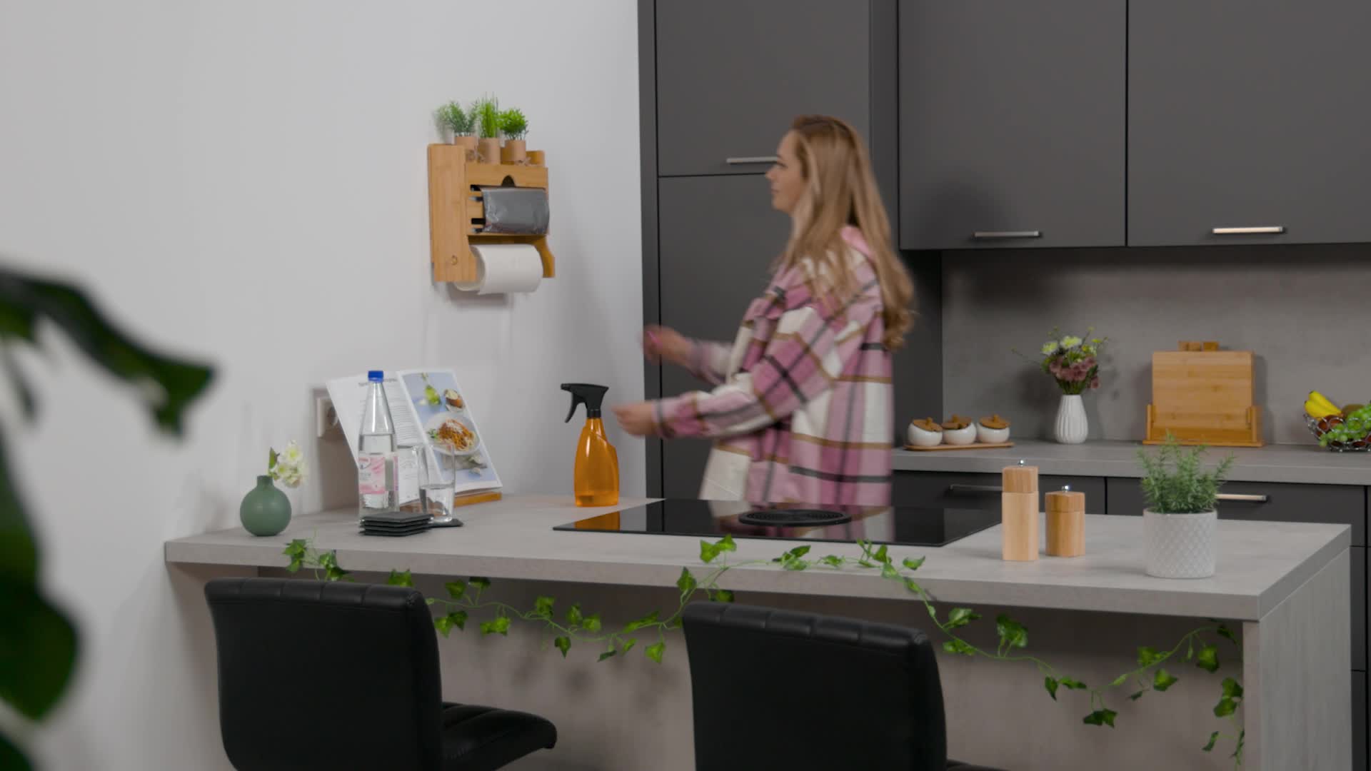Relaxdays Wandrollenhalter 3 in 1, für Alufolie, Produktbild-Vorschau 7