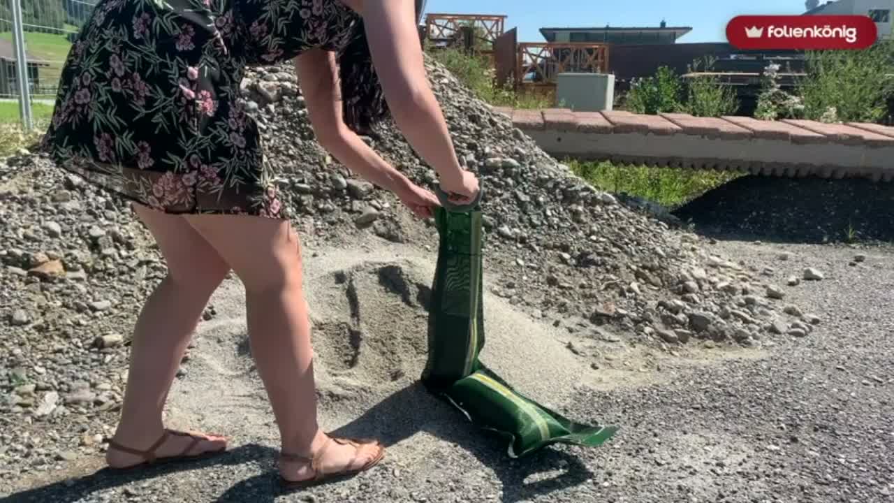 Sandsäcke Hochwasserschutz (10 Stück) – reißfest, Produktbild-Vorschau 5