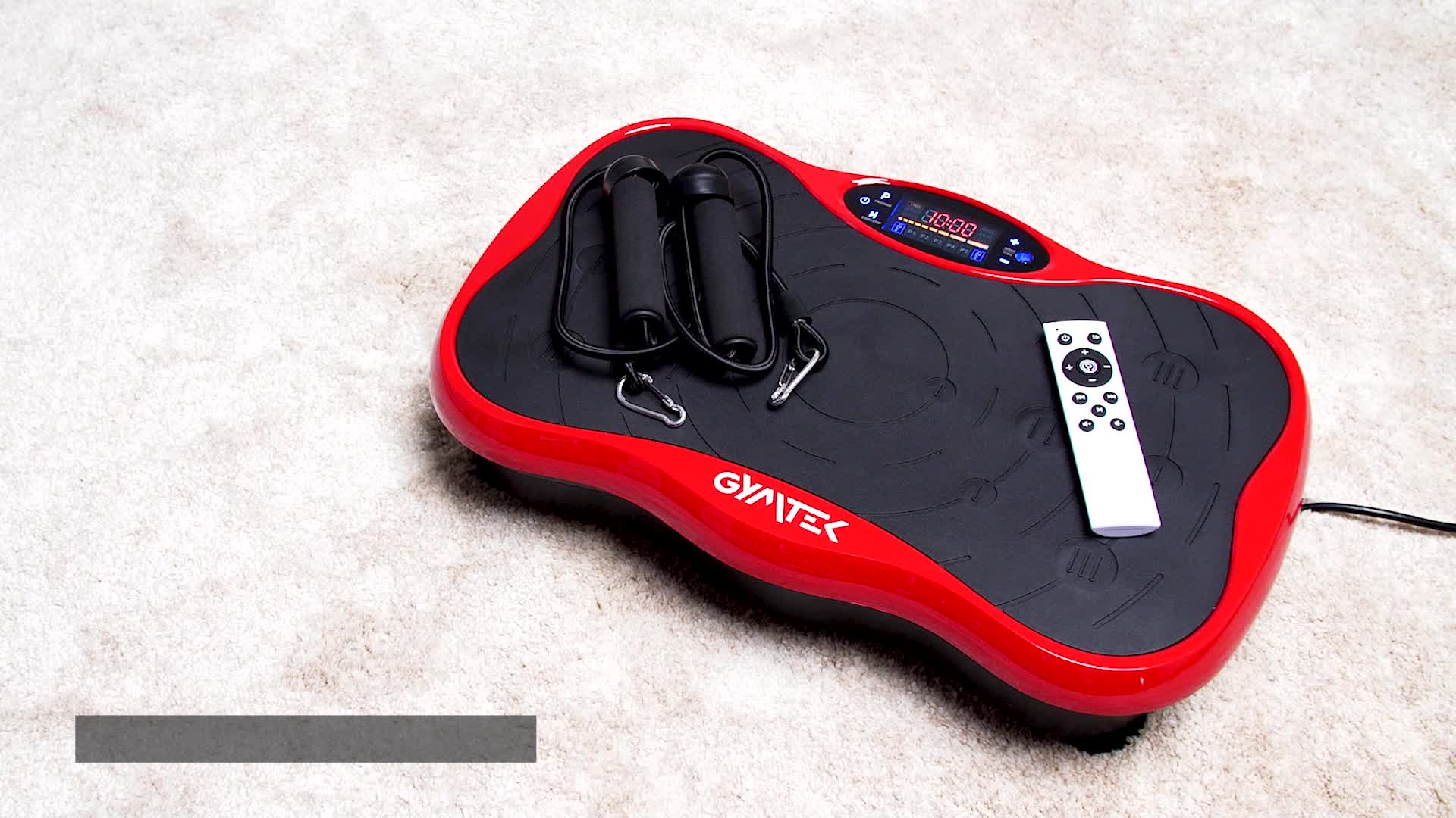 Gymtek® Vibrationsplatte Vibrotrainer - bis 180kg - 5 Produktbild-Vorschau 7