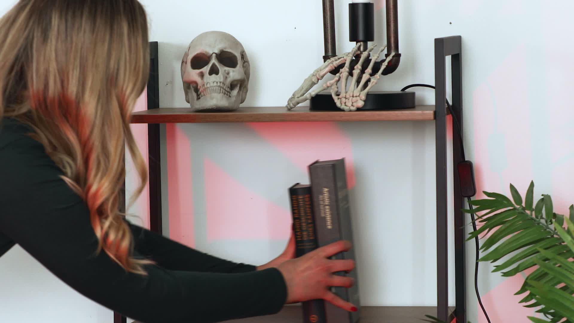 Relaxdays Dekoknochen, 12 tlg Set, Halloween Deko, Außen & Produktbild-Vorschau 7