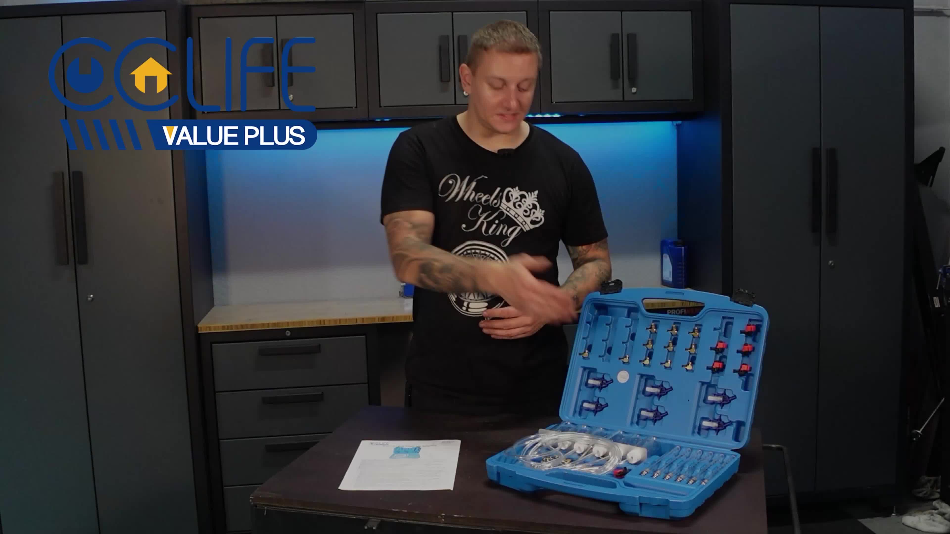 CCLIFE Rücklaufmengen Prüfgerät Common Rail Tester Injektor Produktbild-Vorschau 7