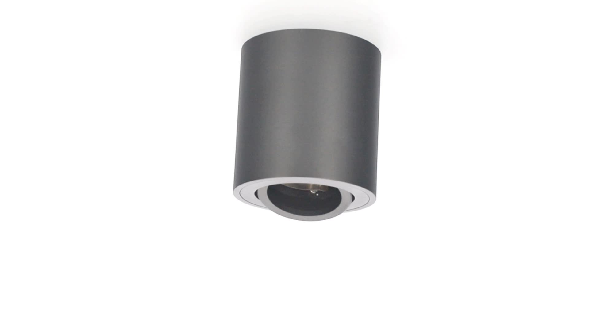 MALDA Czarny Spot lampa sufitowa, IP20, GU10, 220-240V, Podgląd zdjęcia produktu 7