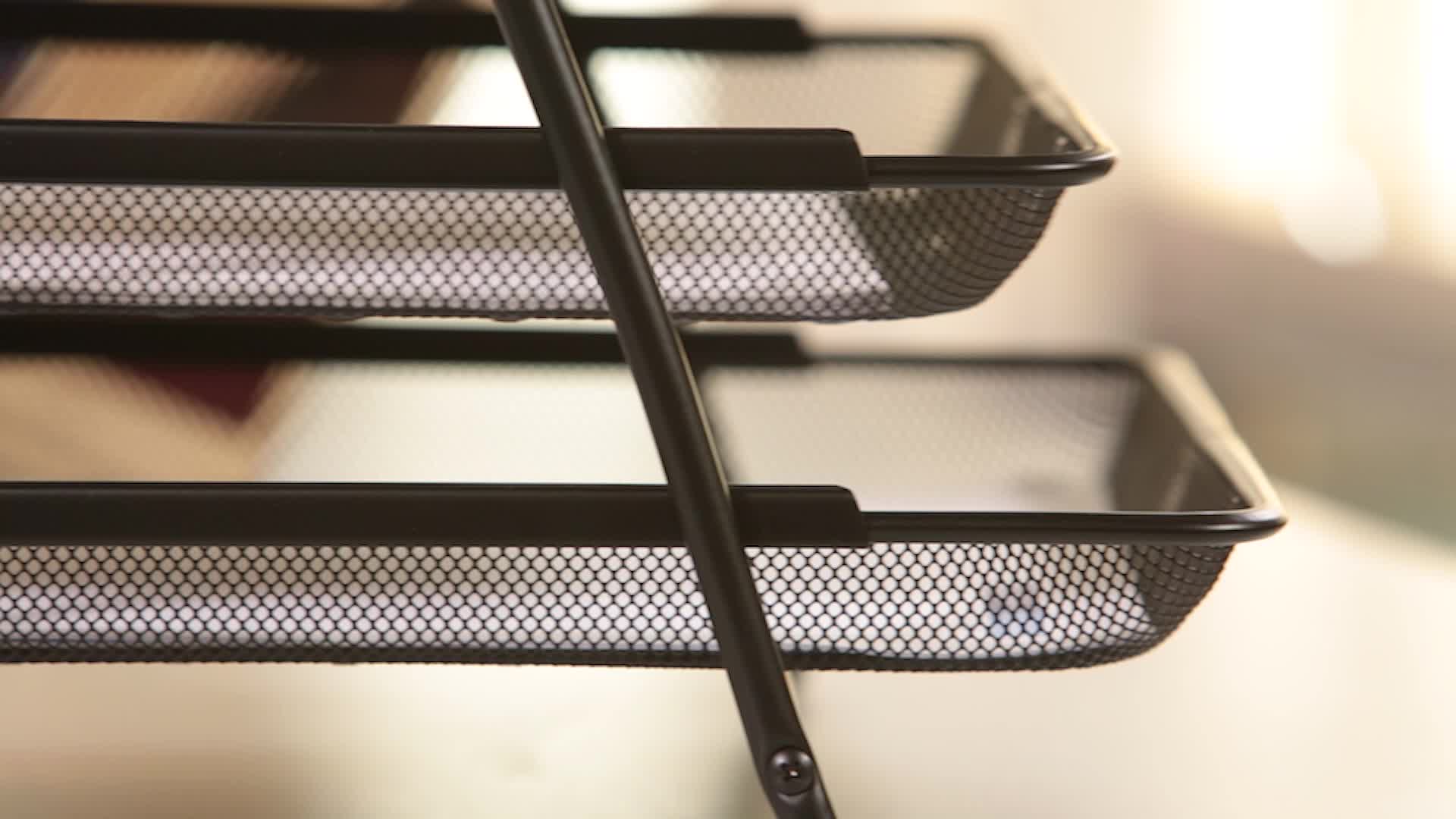 Relaxdays Dokumentenablage aus Metall, Briefablage 3 Produktbild-Vorschau 7