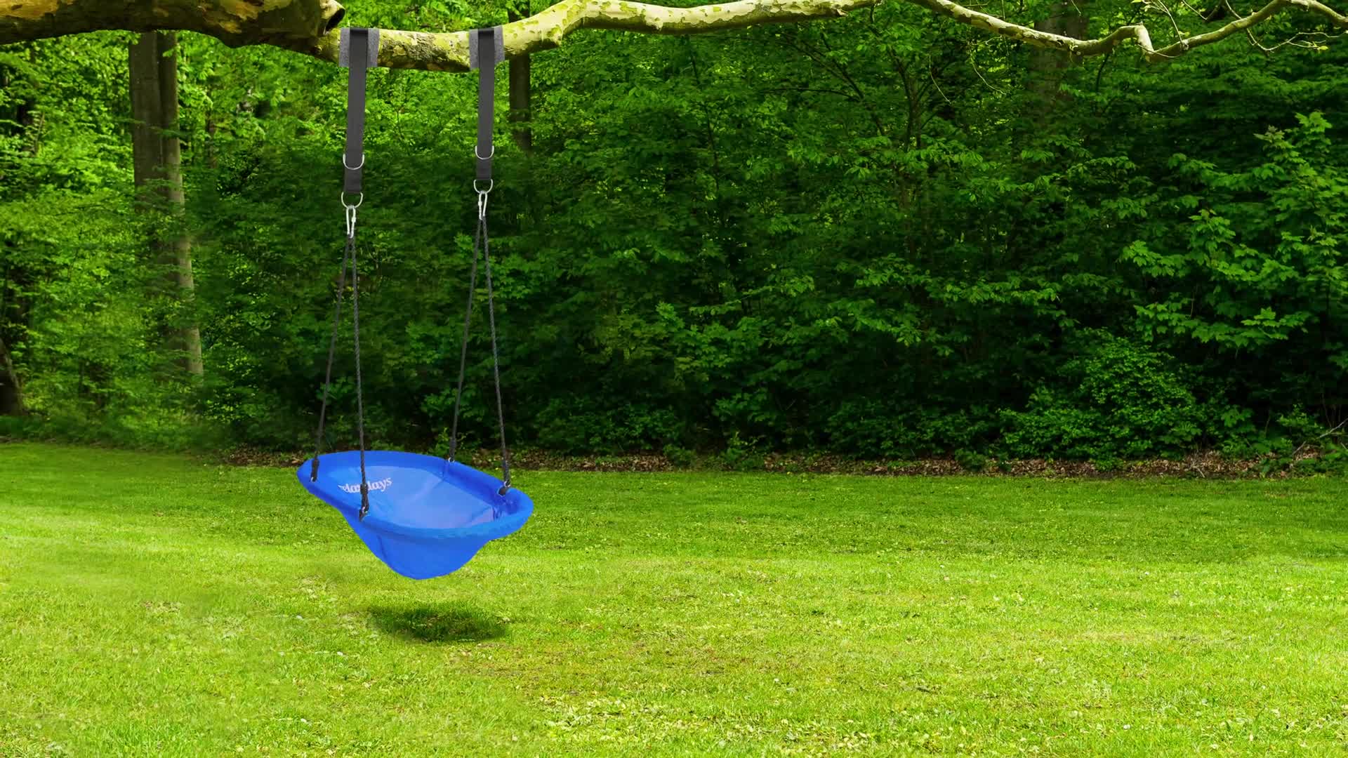 Relaxdays Hängemattenaufhängung, 7-tlg. Set, 2 Gurte, 2x Produktbild-Vorschau 7